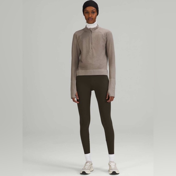 Lululemon Rest Less Cropped Half-Zip (size 8) - Picture 2 of 8